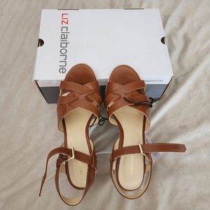 LIZ CLAIBORNE Andy Wedges Sandals